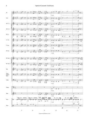 Spirit of Concord - Brittin Chambers - Concert Band - Gr. 1.5