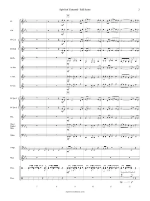 Spirit of Concord - Brittin Chambers - Concert Band - Gr. 1.5