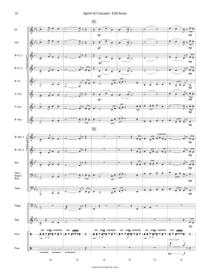 Spirit of Concord - Brittin Chambers - Concert Band - Gr. 1.5