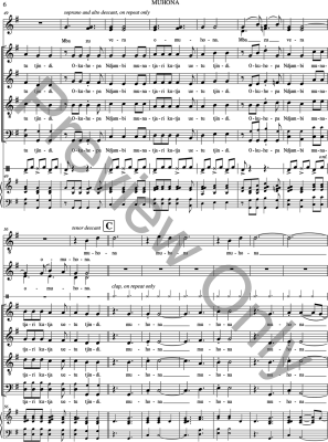 Muhona - Howoseb - SATB