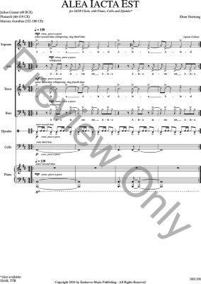Alea Iacta Est - Hartung - SATB
