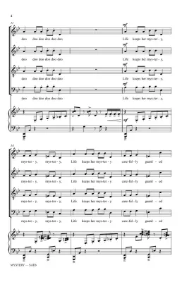 Mystery - Cook - SATB