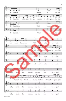 In the Mist - Crellin - SATB