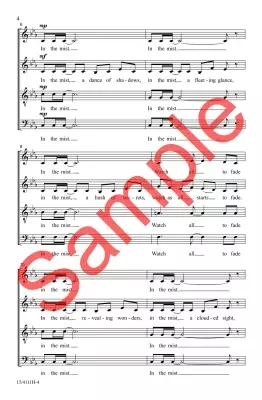 In the Mist - Crellin - SATB