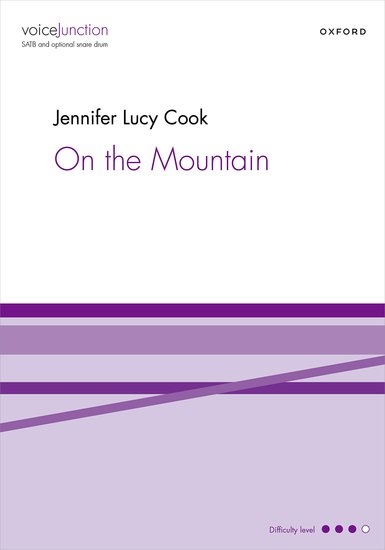 On the Mountain - Cook - SATB/Percussion