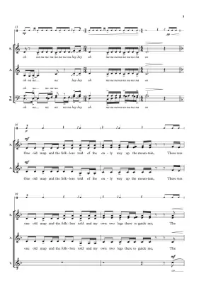 On the Mountain - Cook - SATB/Percussion