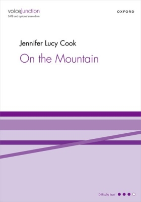 Oxford University Press - On the Mountain - Cook - SATB/Percussion