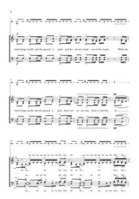 On the Mountain - Cook - SATB/Percussion