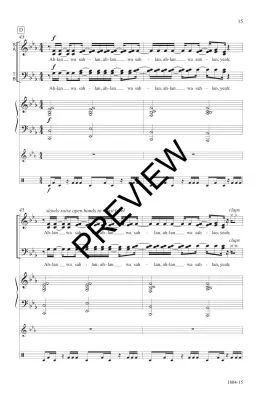 Ahlan Wa Sahlan (Welcome) - Pederson - SATB