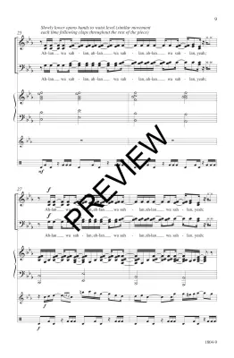 Ahlan Wa Sahlan (Welcome) - Pederson - SATB