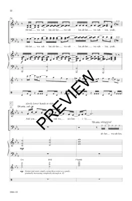 Ahlan Wa Sahlan (Welcome) - Pederson - SATB