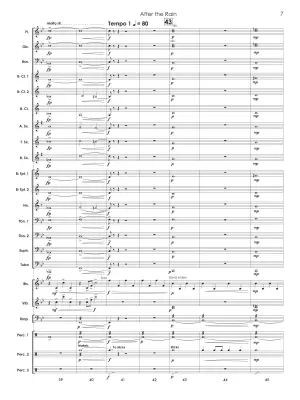 After the Rain - Neufeld - Concert Band Score Only - Gr. 1