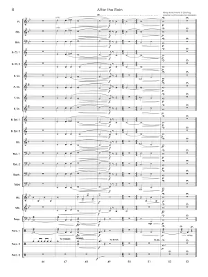 After the Rain - Neufeld - Concert Band Score Only - Gr. 1