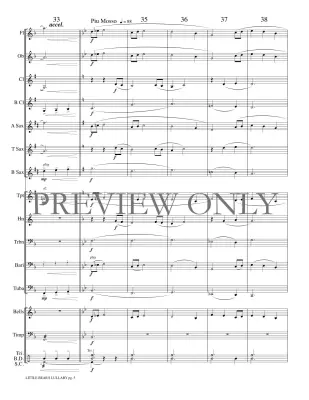Little Bear\'s Lullaby - Neufeld - Concert Band Score Only - Gr. 1