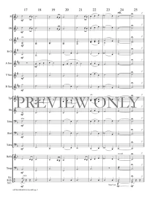 Little Bear\'s Lullaby - Neufeld - Concert Band Score Only - Gr. 1