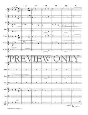 Little Bear\'s Lullaby - Neufeld - Concert Band Score Only - Gr. 1