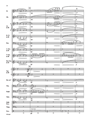 Ancient Flower - Nishimura - Concert Band Score Only - Gr. 2