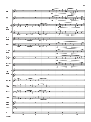 Ancient Flower - Nishimura - Concert Band Score Only - Gr. 2