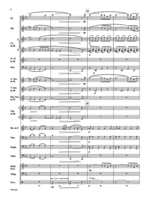 Ancient Flower - Nishimura - Concert Band Score Only - Gr. 2