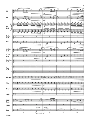 Ancient Flower - Nishimura - Concert Band Score Only - Gr. 2