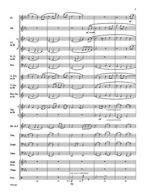 Ancient Flower - Nishimura - Concert Band Score Only - Gr. 2