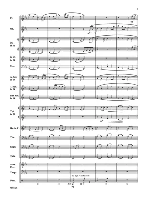 Ancient Flower - Nishimura - Concert Band Score Only - Gr. 2