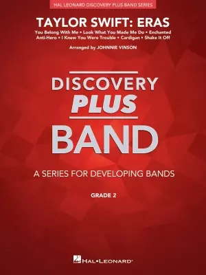 Hal Leonard - Taylor Swift: Eras - Swift/Vinson - Concert Band - Gr. 2