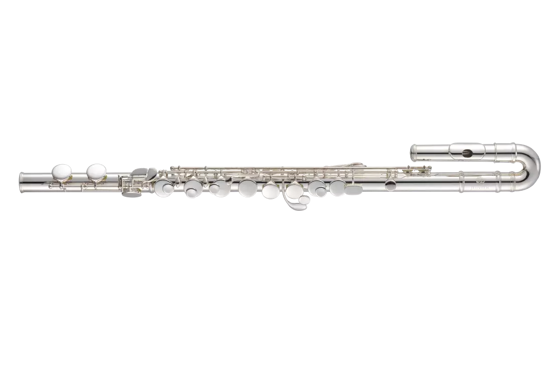 JAF1000XE Alto Flute with Curved and Straight Headjoints - Silver-Plated