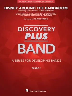 Hal Leonard - Disney Around the Bandroom (Featuring each instrument section of the band) - Vinson - Concert Band - Gr. 2