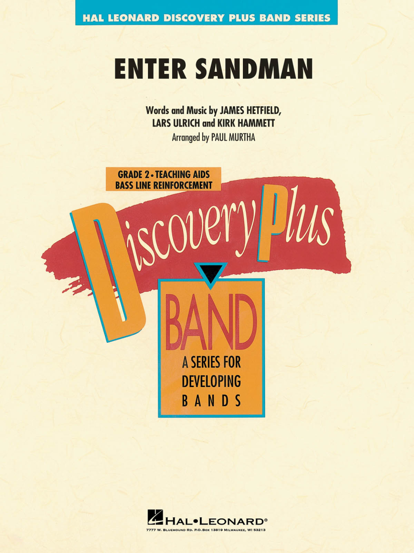 Enter Sandman - Metallica/Murtha - Concert Band - Gr. 2