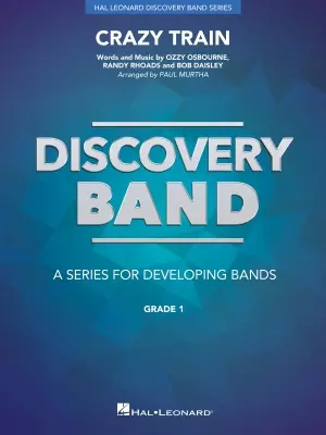 Hal Leonard - Crazy Train - Rhoads/Daisley/Osbourne/Murtha - Concert Band - Gr. 1.5