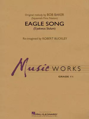 Eagle Song - Baker/Buckley - Concert Band Score Only - Gr. 1
