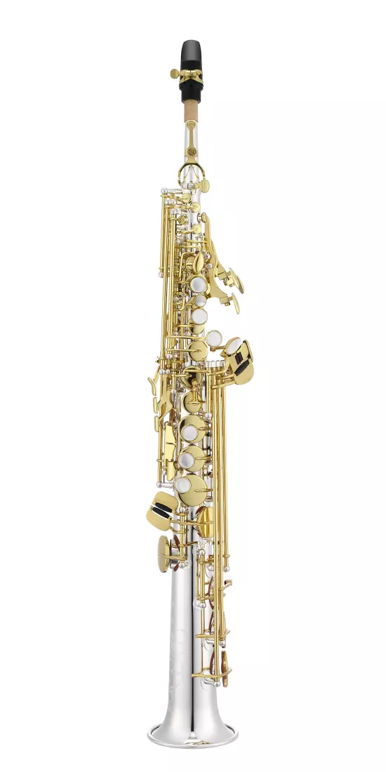 JSS1100SG Bb Soprano Saxophone with Backpack Case - Silver-Plated