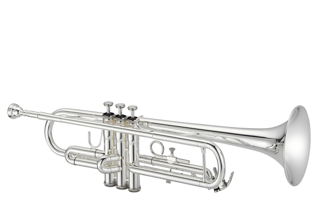 JTR700RS Bb Trumpet with Hardshell Case - SIlver-Plated