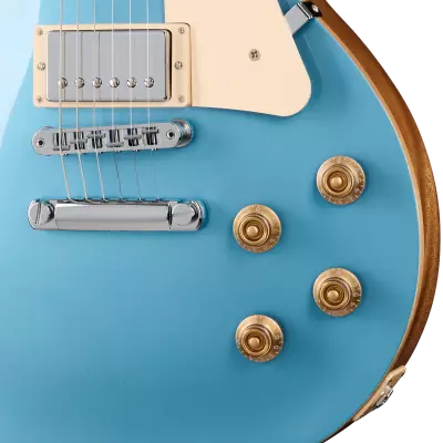 Les Paul Studio Electric Guitar with Softshell Case - Metallic Pelham Blue