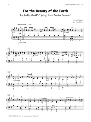 A Baroque-Style Service - Lopez - Piano - Book