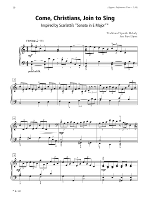 A Baroque-Style Service - Lopez - Piano - Book