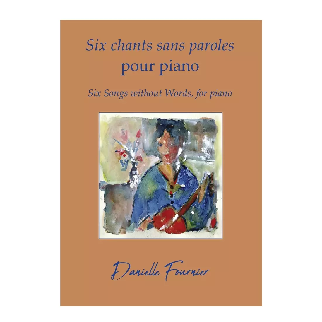 Six chants sans paroles (Six Songs Without Words) - Fournier - Piano - Book