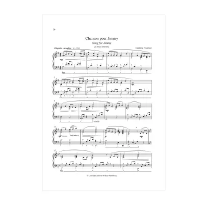 Six chants sans paroles (Six Songs Without Words) - Fournier - Piano - Book
