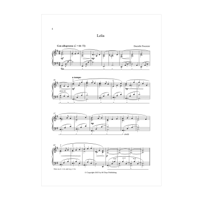 Six chants sans paroles (Six Songs Without Words) - Fournier - Piano - Book