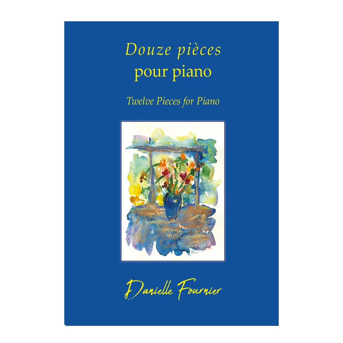 Douze pieces pour piano (Twelve Pieces for Piano) - Fournier - Piano - Book