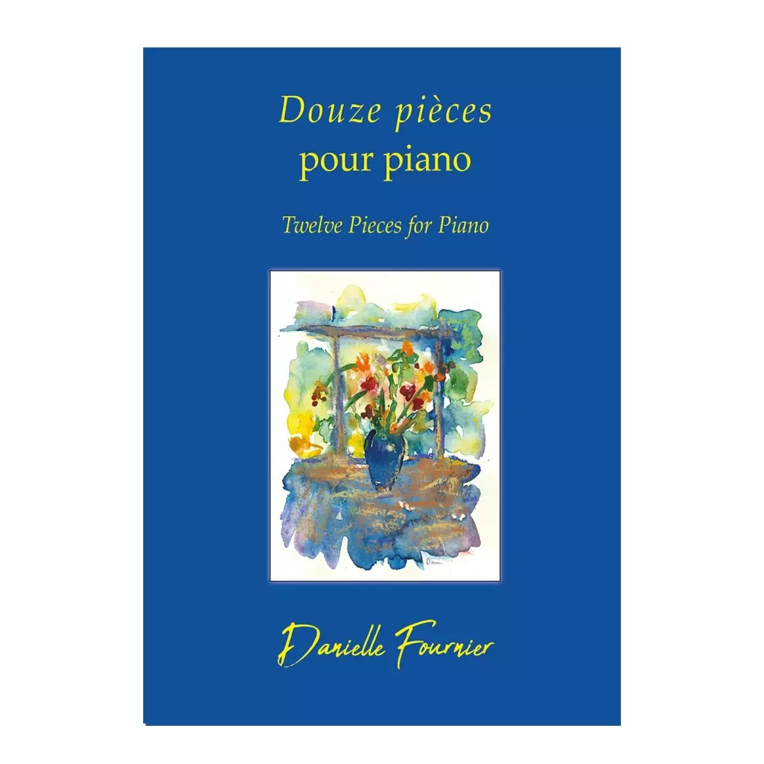 Douze pieces pour piano (Twelve Pieces for Piano) - Fournier - Piano - Book