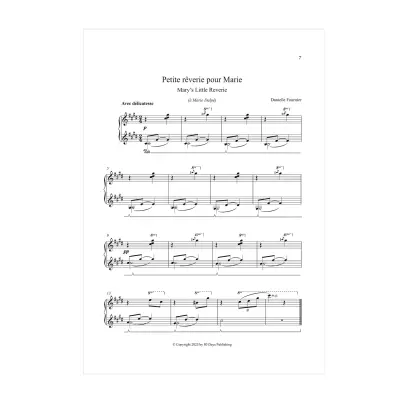 Douze pieces pour piano (Twelve Pieces for Piano) - Fournier - Piano - Book