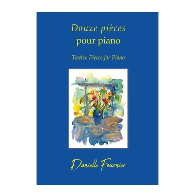 80 Days Publishing - Douze pieces pour piano (Twelve Pieces for Piano) - Fournier - Piano - Book