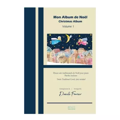 80 Days Publishing - Mon Album de Noel, Vol.1 - Fournier - Piano - Book