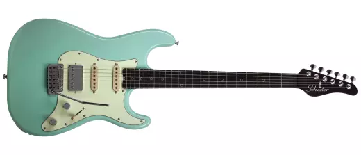 Schecter - 10th Anniversary Nick Johnston Traditional HSS Electric Guitar - Atomic Green