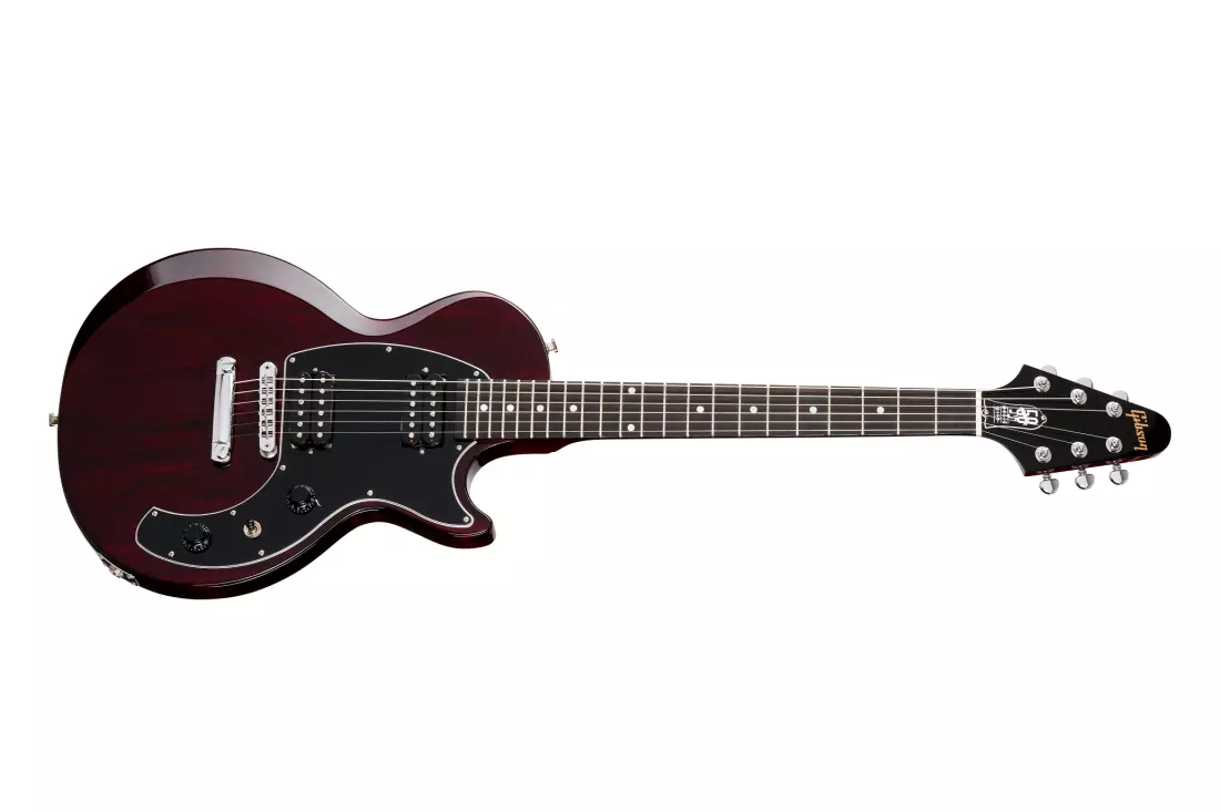 50th Anniversary Les Paul Music City Special Electric Guitar with Softshell Case - Wine Red