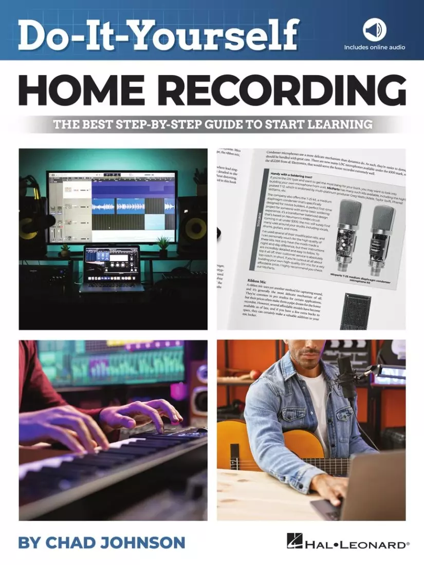 Do-It-Yourself Home Recording - Johnson - Book/Audio Online