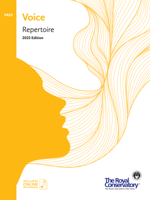 Frederick Harris Music Company - RCM Voice Repertoire 2025 Edition, Preparatory - Voice - Book/Audio Online