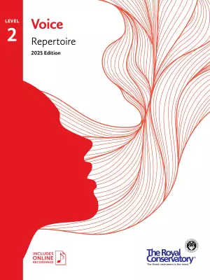 Frederick Harris Music Company - RCM Voice Repertoire 2025 Edition, Level 2 - Voice - Book/Audio Online